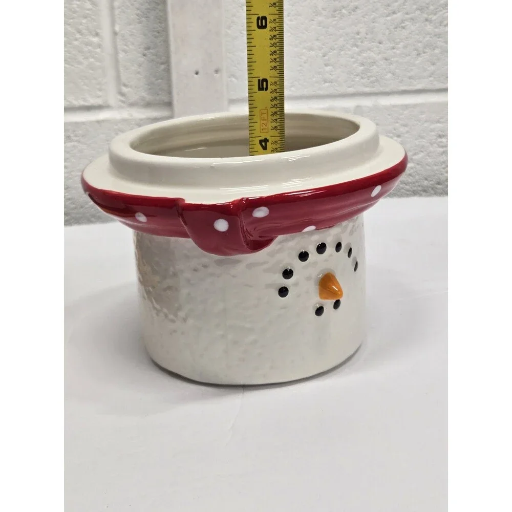 Ganz The Original S'Mores Snowman Canister Cookie Jar